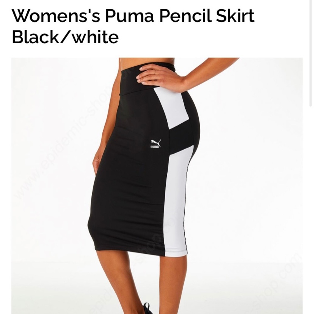 Puma pencil skirt